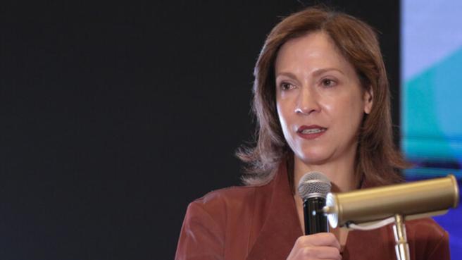 María Claudia Lacouture, presidenta de AmCham Colombia.