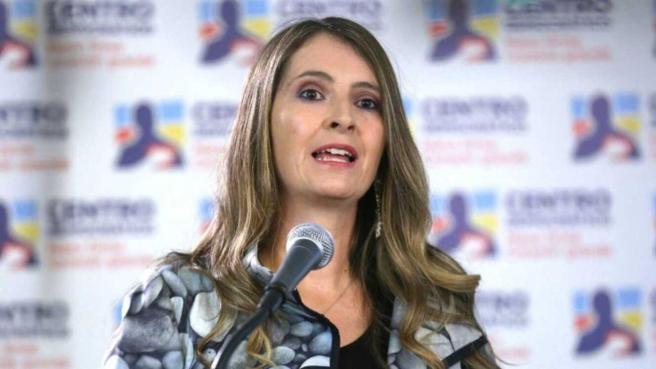 Paloma Valencia, candidata presidencial.