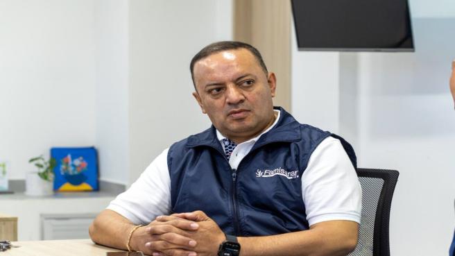 Germán Darío Gallo, agente interventor de EPS Famisanar.