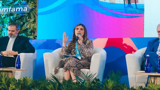 Juliana Velásquez, presidente de Proantioquia.