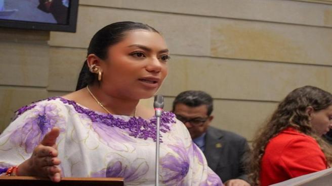Marta Peralta Epieyú, senadora del MAIS (Pacto Histórico)