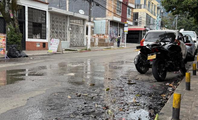 Los habitantes del barrio Jordán dieron a conocer sus reiteradas denuncias frente al estado de la vía.