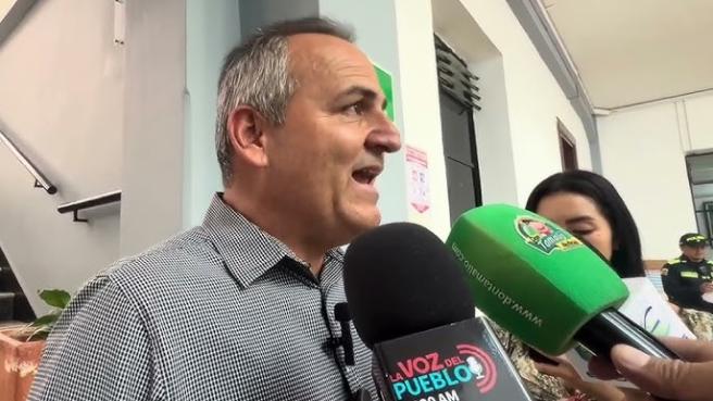 Presidente de la veeduría Rubén Darío Calderón.