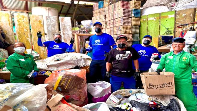Empresas se vincularon al día del reciclador con jornadas de salud visual.