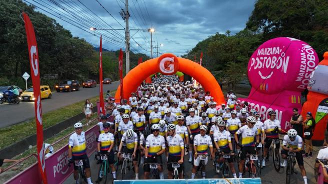 Más de 4.000 ciclistas y corredores tomaron a Ibagué en el Gran Fondo Ciudad Musical