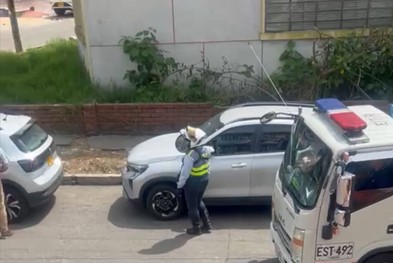 Conductor denuncia presunta irregularidad en operativo de tránsito en Ibagué