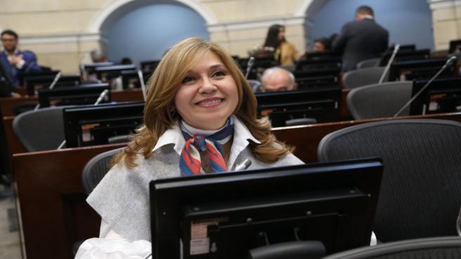 Norma Hirtado, senadora edel partido de La U