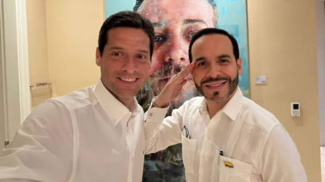 MinComercio,Mauricio Gómez Amín y Abelardo de la Espriella, presidente de Colo,mbia.