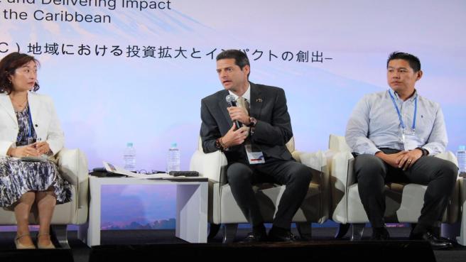 Mauricio Gómez, ministro de Comercio de Colombia en visita oficial al Japón.