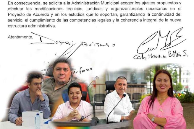 Concejales presentan propuesta
