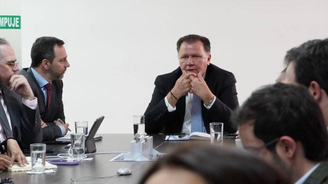 Indalecio Dangond, ministro de Agricultura.