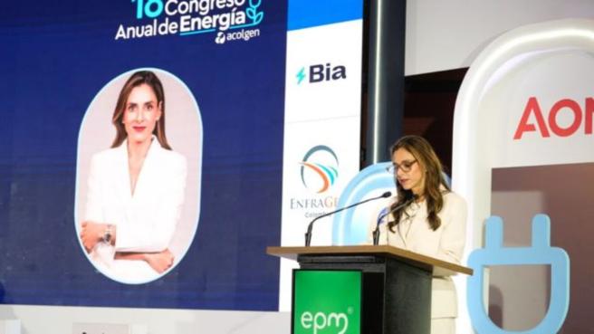 Natalia Gutiérrez, presidenta de Acolgen