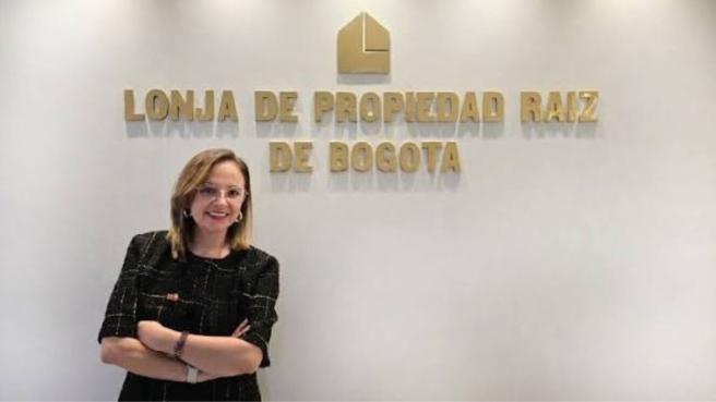 Lina María Torrado, presidenta Lonja de Propiedad Raíz de Bogotá.