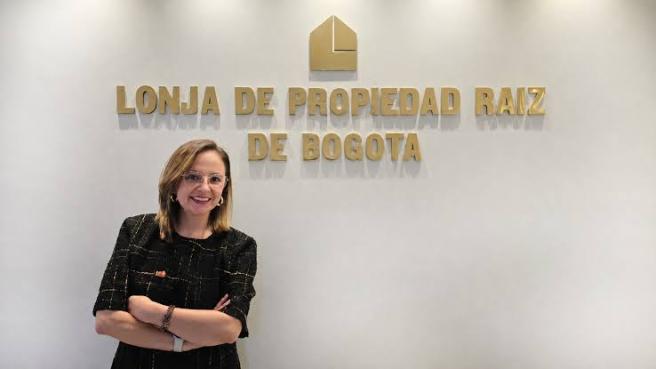 Lina Marpia Torerado, presisdenta ejecutiva de la Lonja de Popiedad Raíz de Bogotá