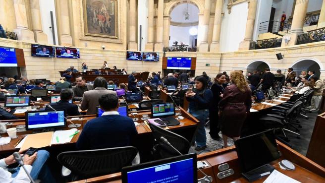 El presidente del Senado, Honorio Henríquez, insistión en el buen comportamiento de los parlamentarios en las plenarias de la coproración.
