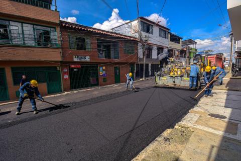 Obras en Ibagué.
