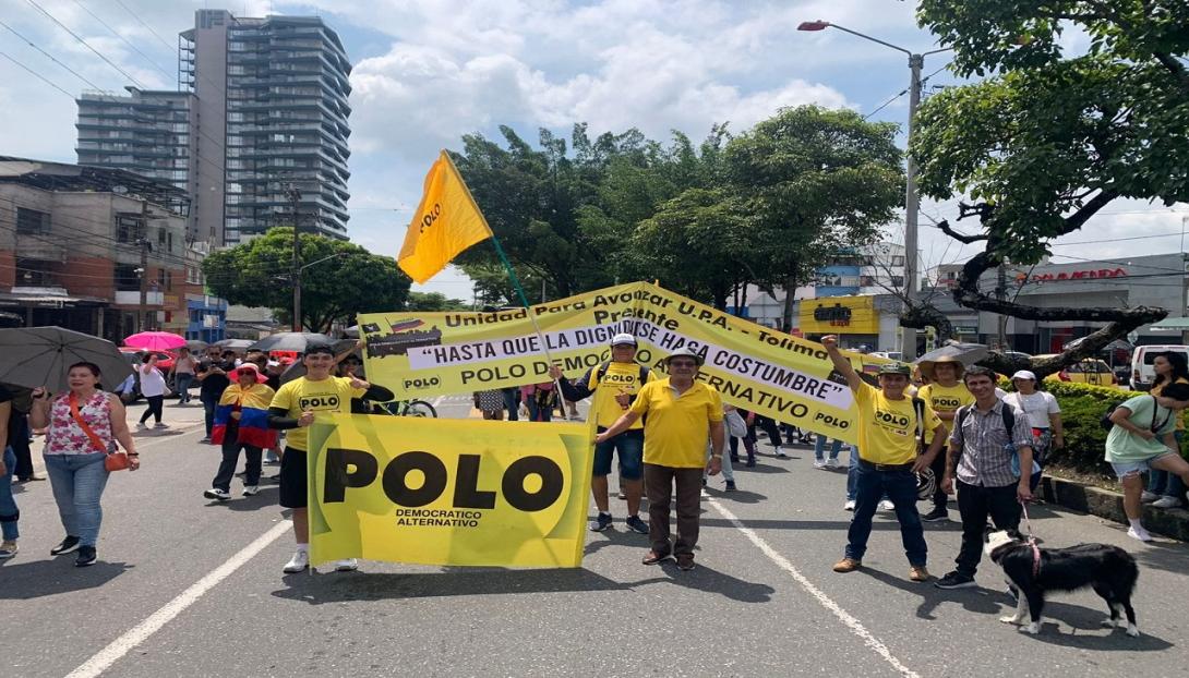 Marcha Petro Ibagué abril 9 2024.