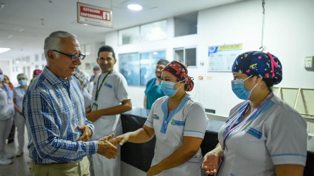 Minsalud visita hospital de Mariquita.