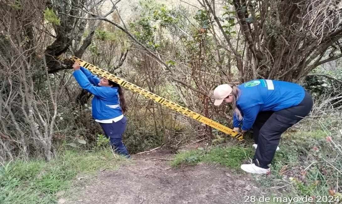 Cortolima medidas preventivas vía Murillo-Manizales