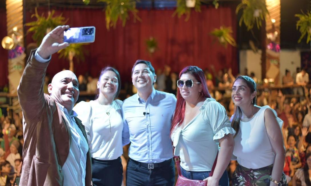 Andrés Hurtado reunión con Giovanni Martínez 2024 julio 8