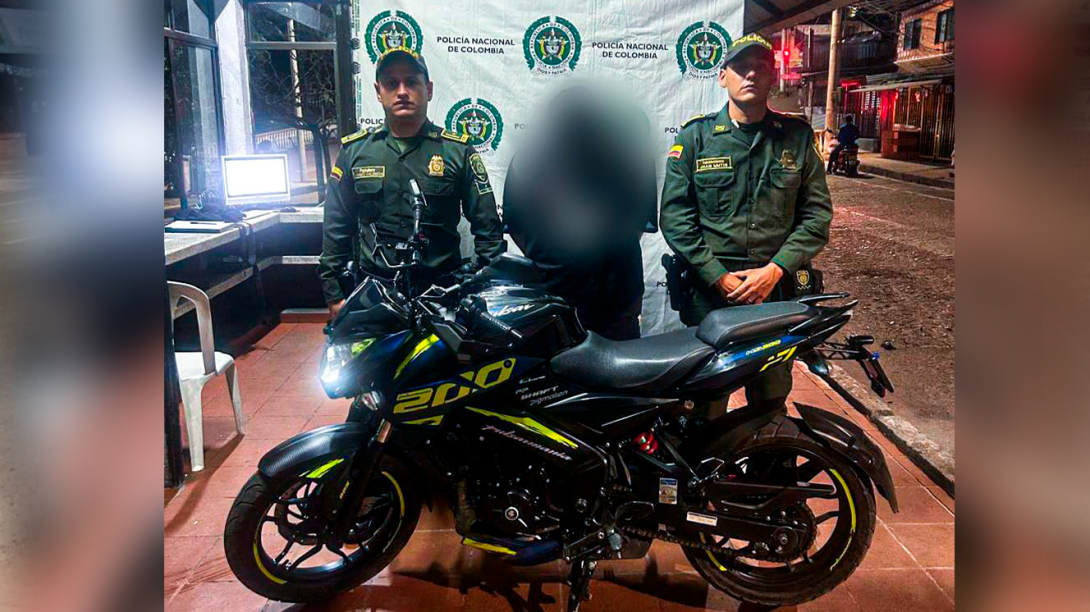 Moto robada El carmen