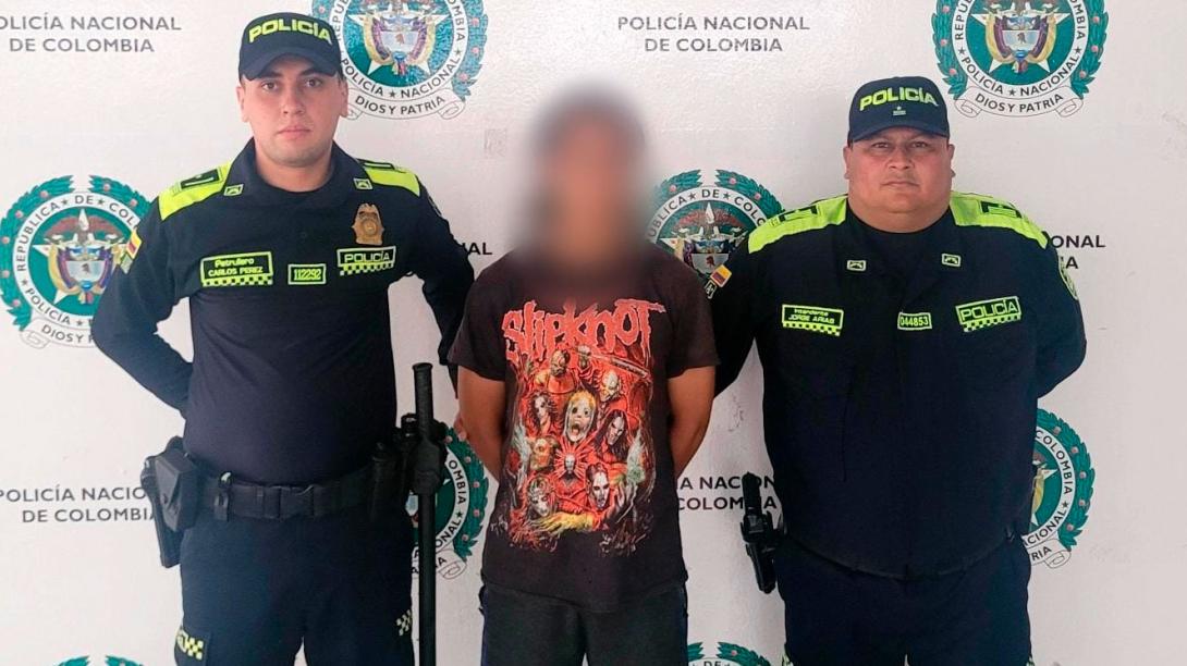 Cayó en Ibagué un hombre acusado de violentar a una joven de 13 años