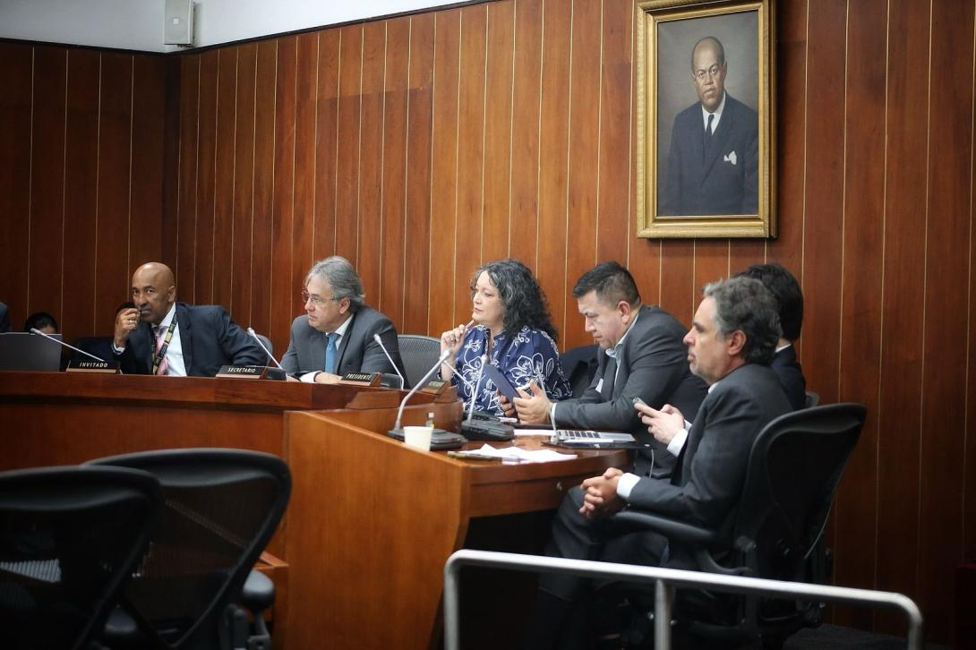Angélica Lozano, preside la Comisión Cuarta del Senado