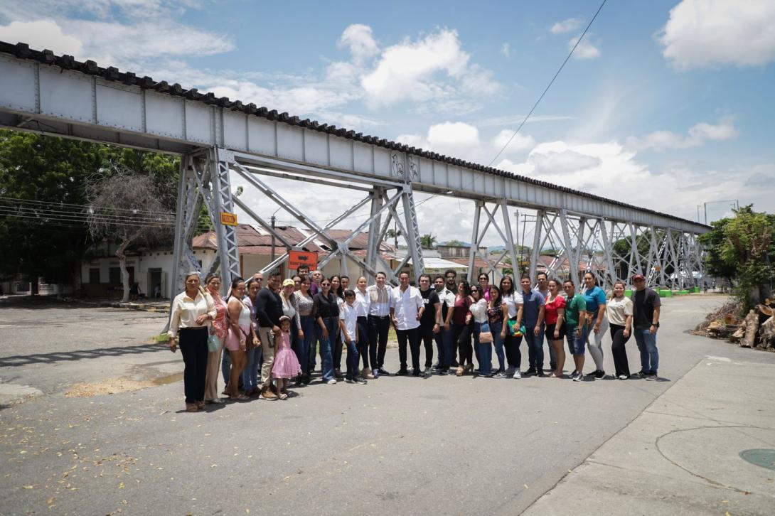 Andrés Fabián Hurtado en si visita a Flandes