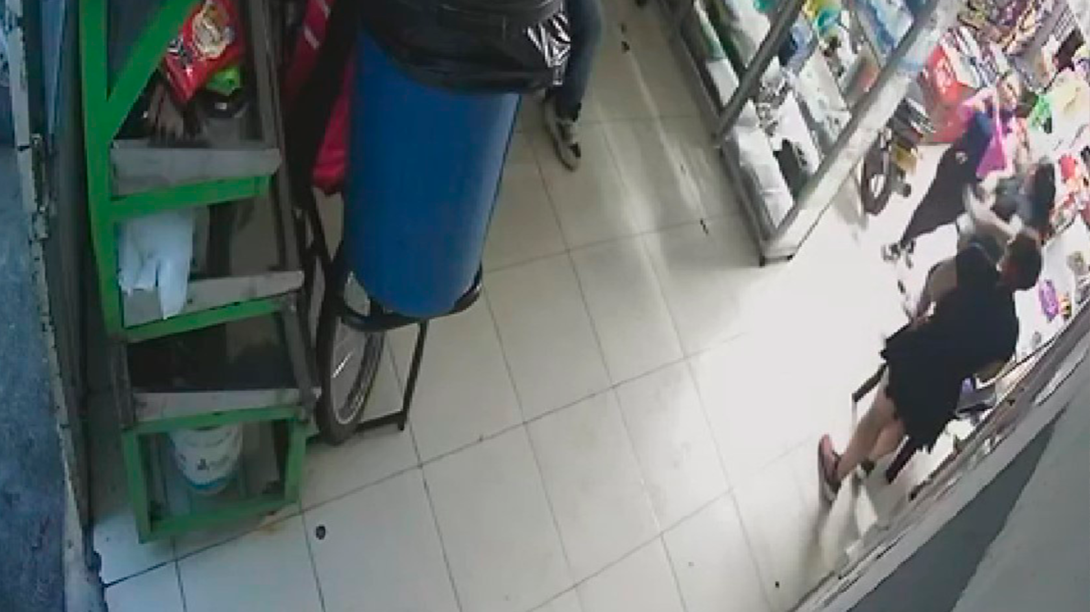 Agresion supermercado