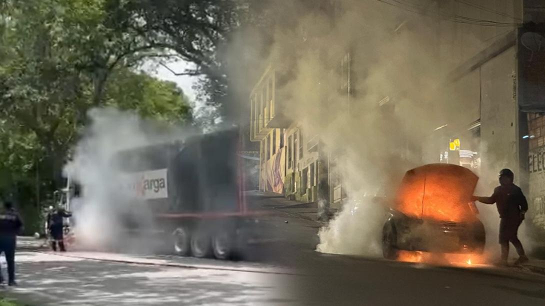 Incendios vehículos