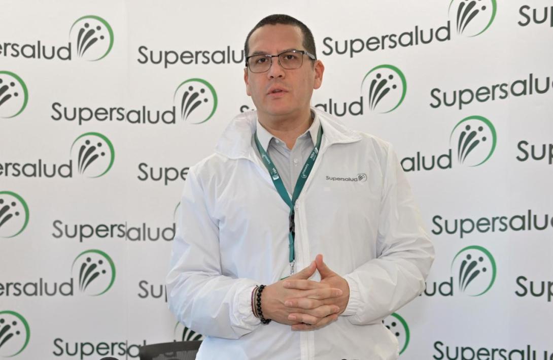 Giovanni Rubiano, superintendente de Salud.
