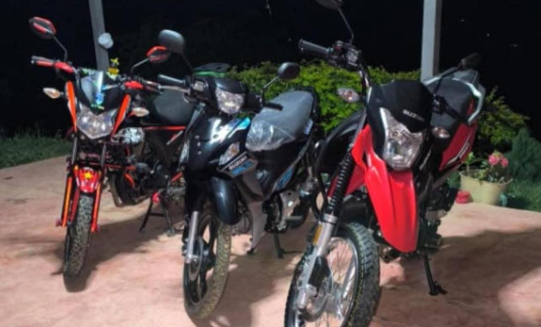 Motos robadas