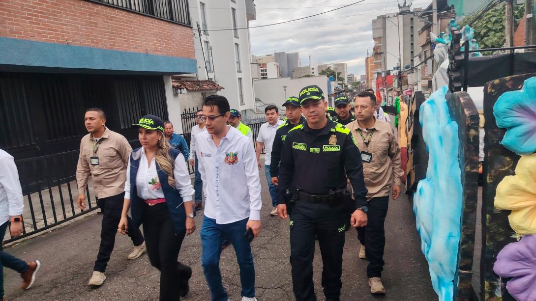 policía