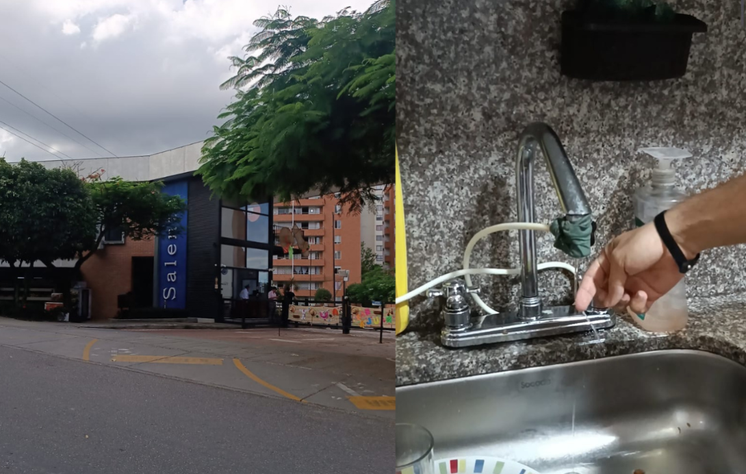 sin agua