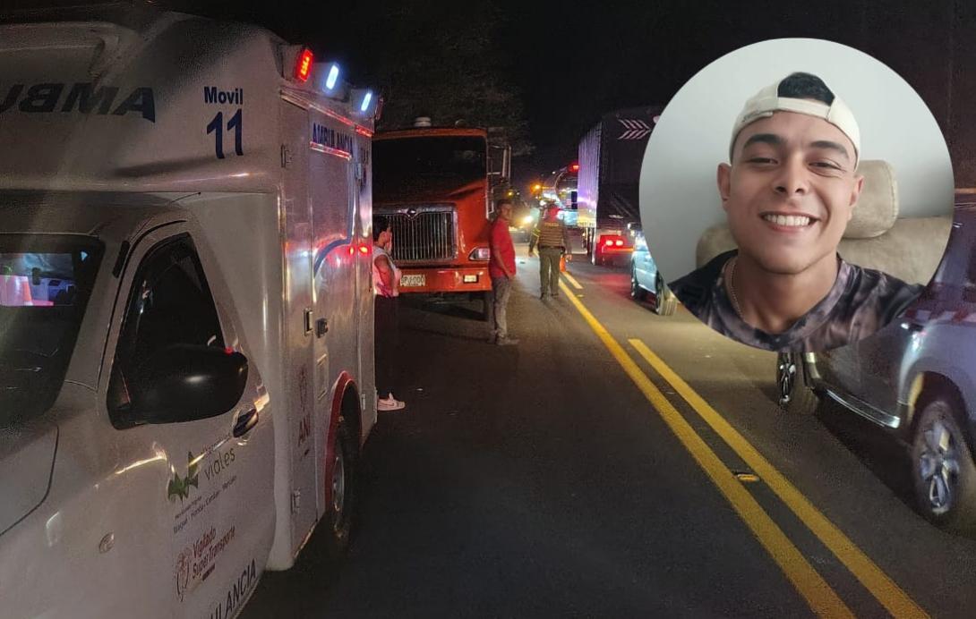 Motociclista muerto