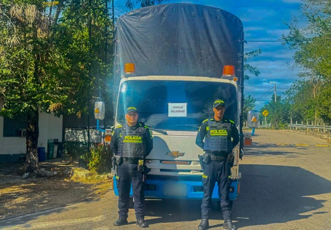 Camión recuperado