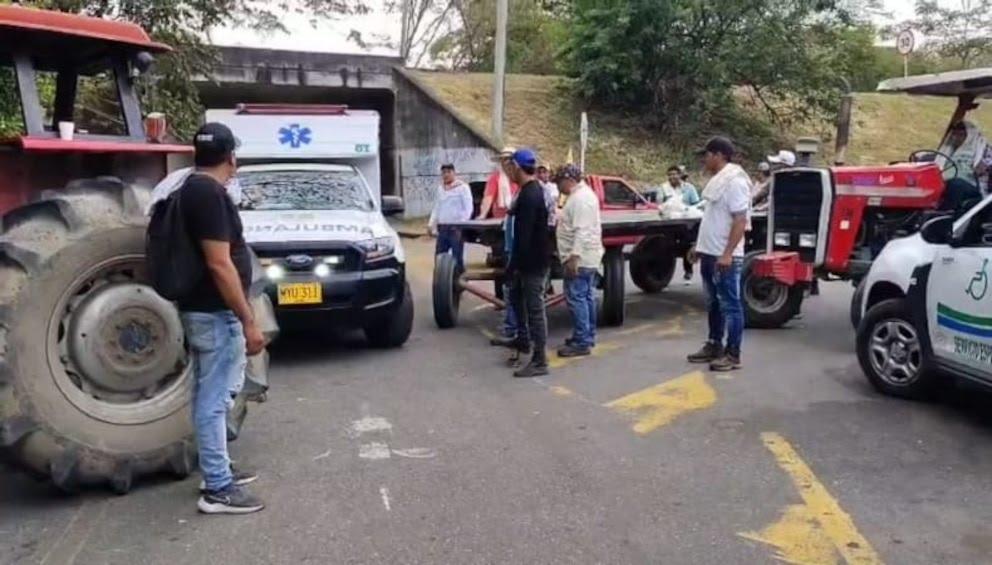 Ambulancia infartado