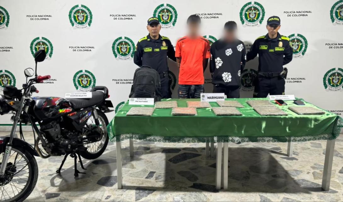 Capturados Marihuana