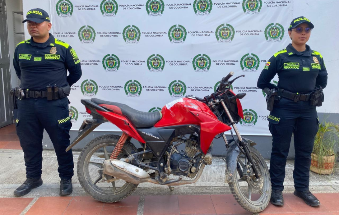moto robada