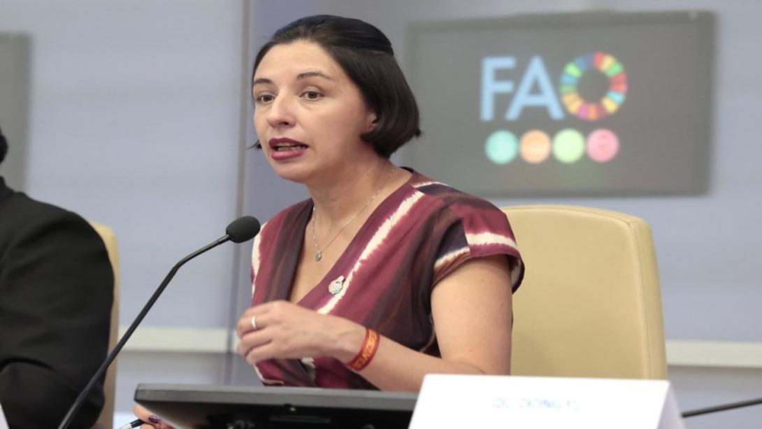 Martha Carvajalino, ministra de Agricultura.