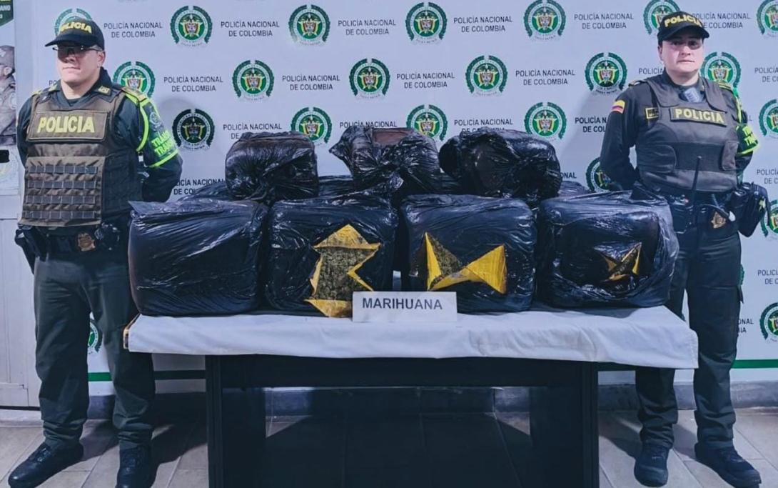 Marihuana incautada