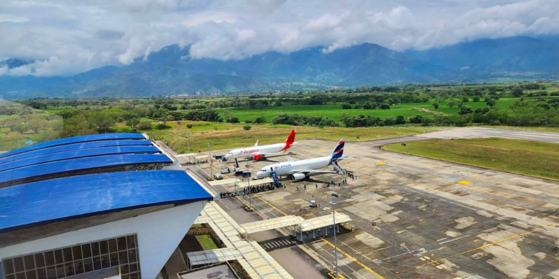 Nueva ruta aérea llega a Ibagué.