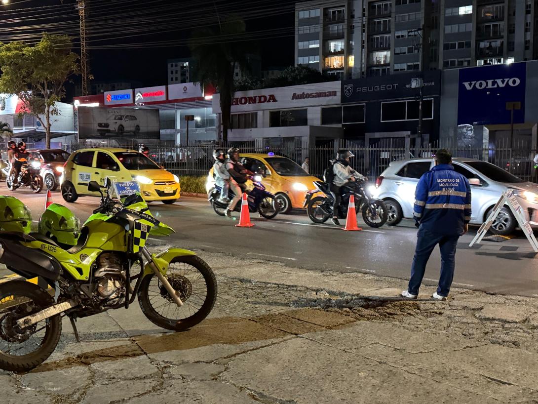 Operativos de movilidad en Ibagué