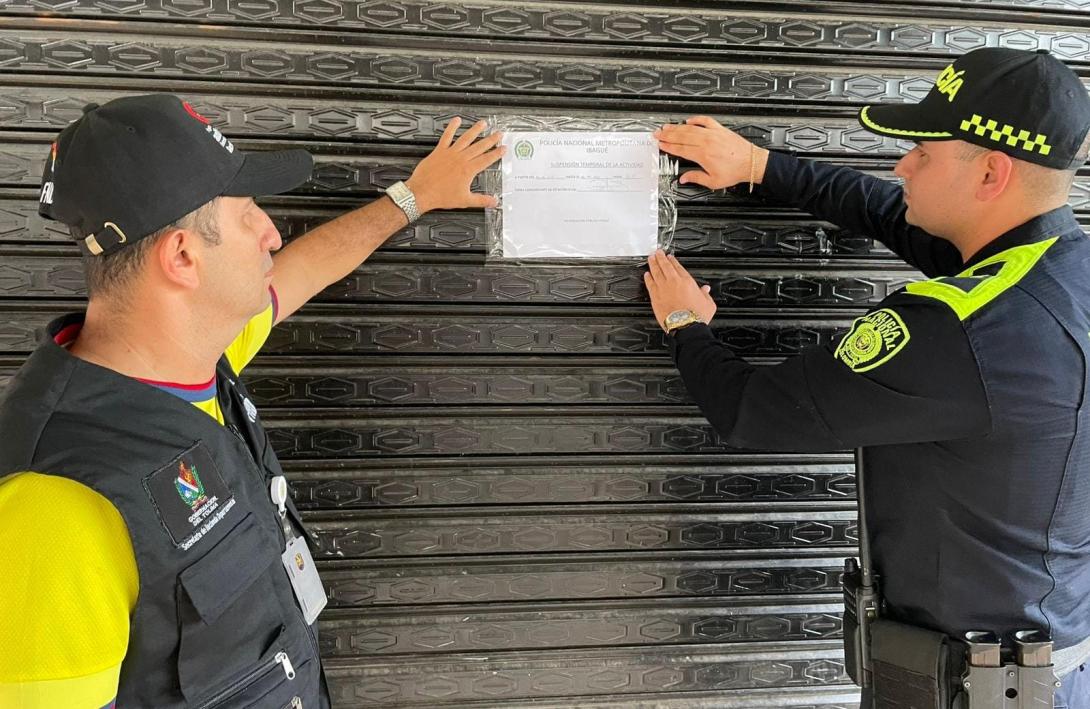 Sellamiento bares