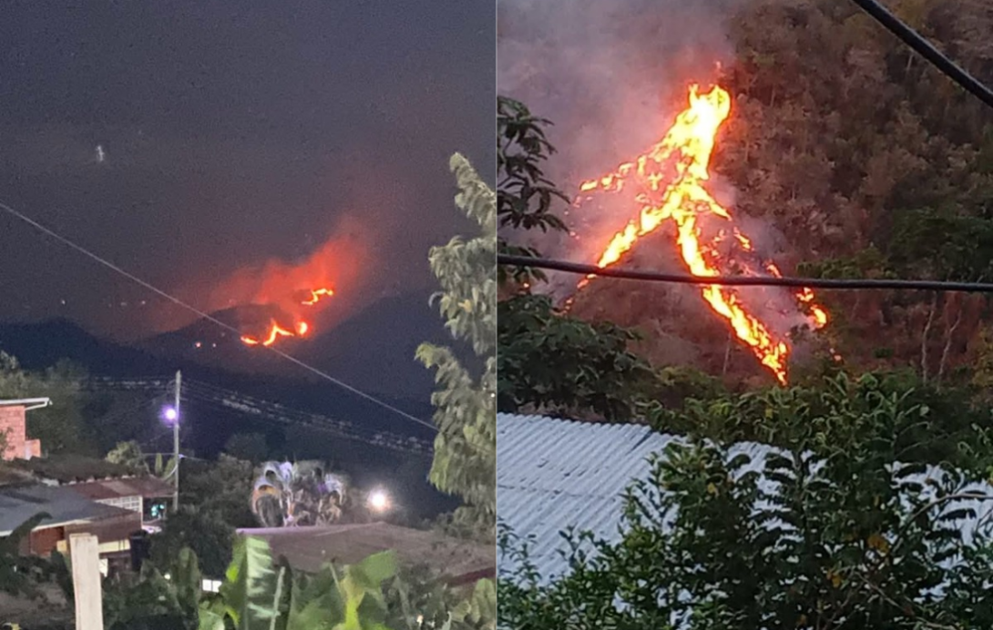 Incendio Icononzo
