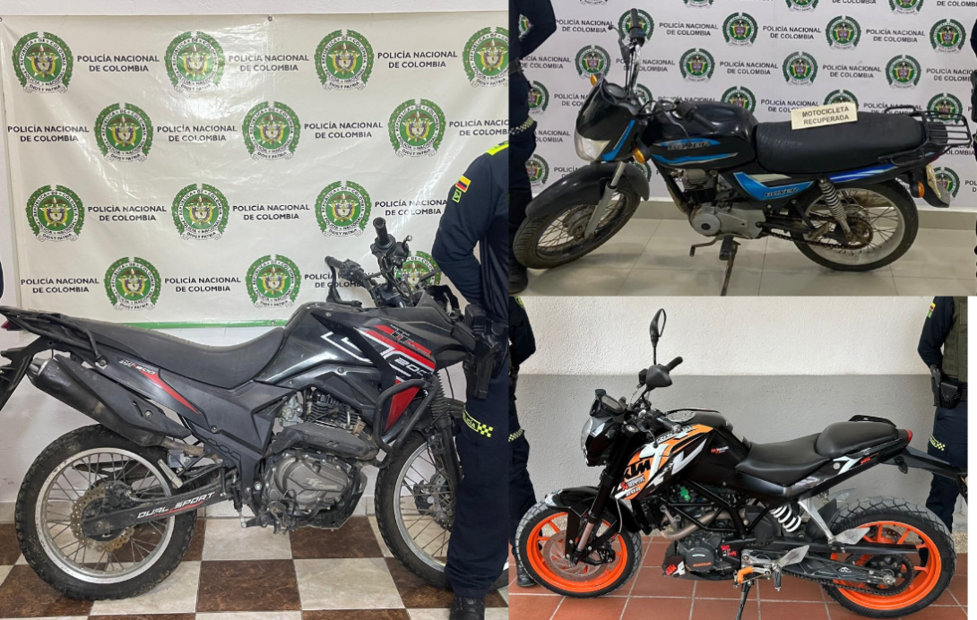 Motos robadas