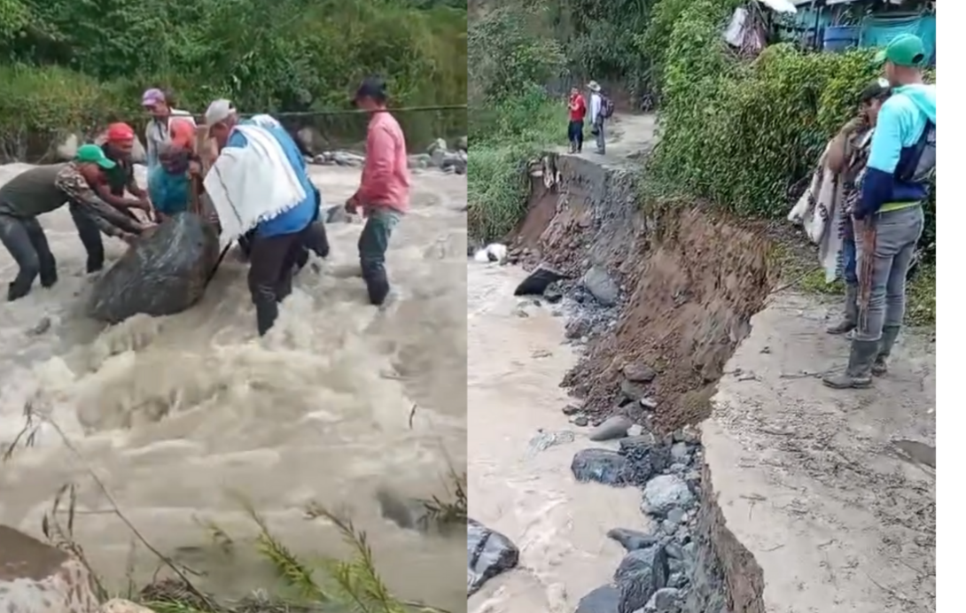 Desbordamiento río