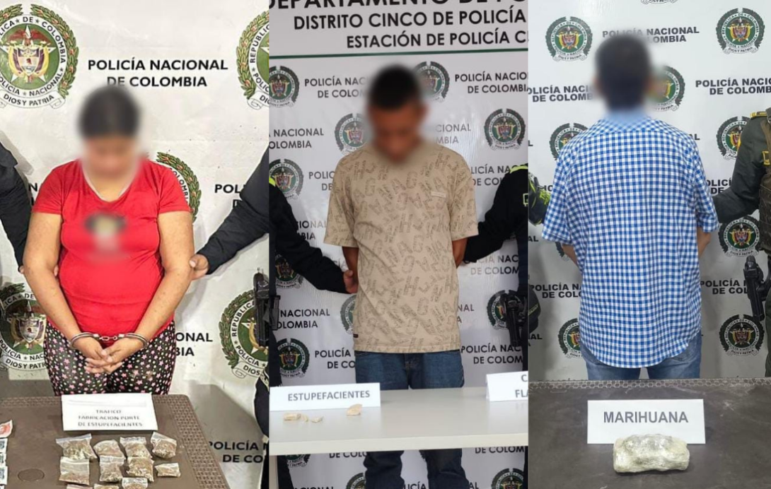 Capturas por microtrafico