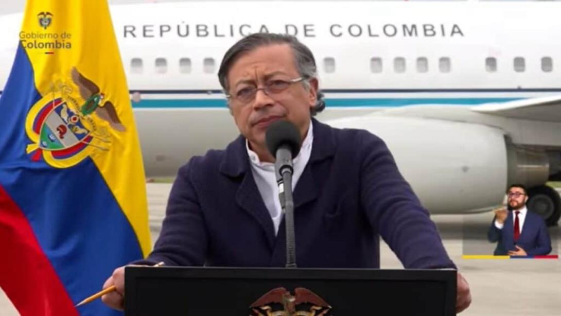 Gustavo ptro, presidente de Colombia.