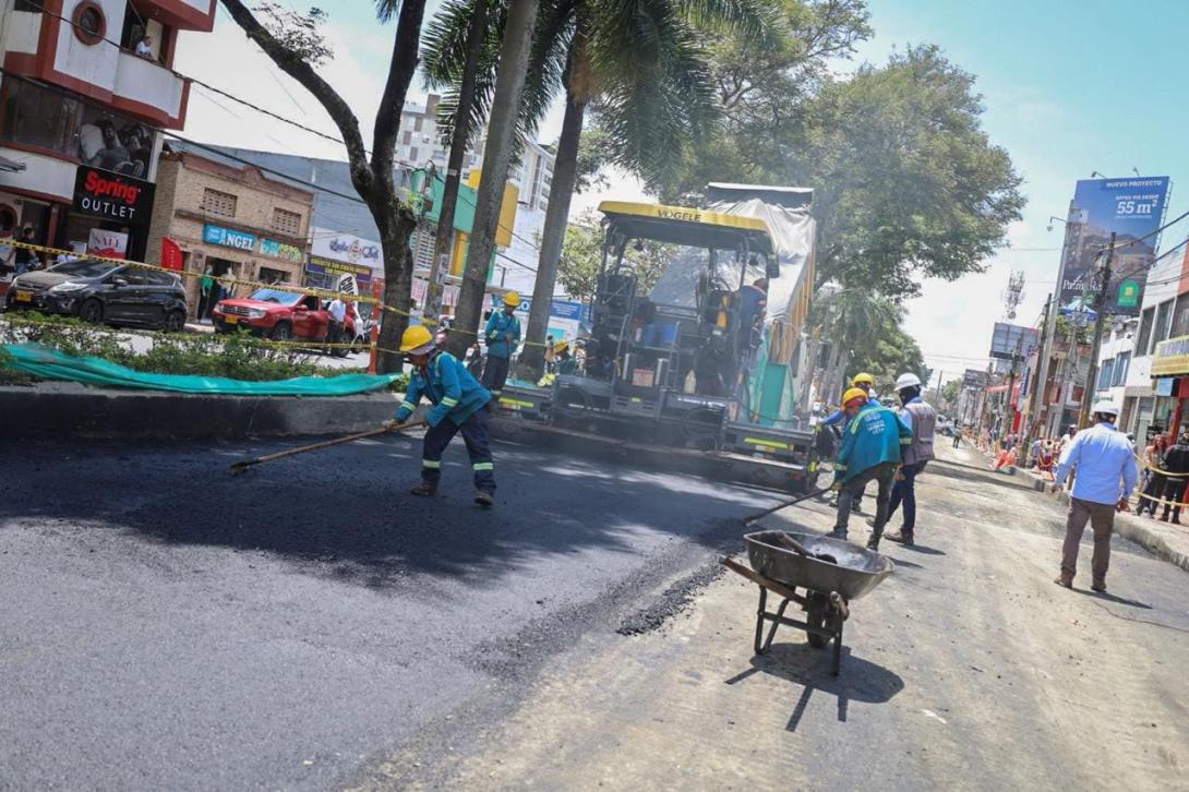 Obras en Ibagué.